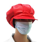 Fibre antistatique de carbone du polyester 1% du chapeau 99% d'ESD pour les ateliers industriels