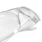 Protection oculaire résistant aux chocs en plastique transparente de verres de sûreté d'ESD
