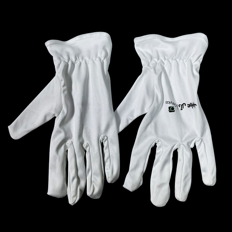 Gants en microfibre 100 % sans poussière | Bijoux et montres Étiquette Protection du travail Gants de travail