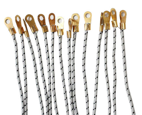 Valeur 10e3ohms du diamètre 6mm ESD de coton de polyester de corde d'ESD de rideau en Cleanroom