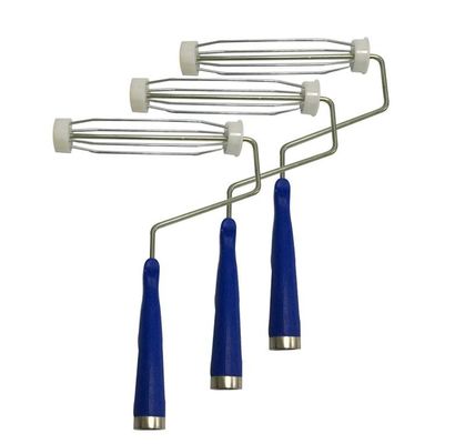 Poignée collante de rouleau d'alliage d'aluminium pour le rouleau collant 4" 6" 8" 10" 12"