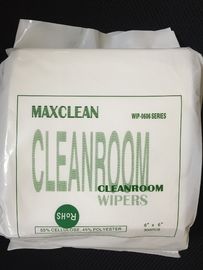 Le double de polyester d'essuie-glace du Cleanroom 140GSM tricotent la taille 4" d'essuie-glace x4 » 6" x6 » 9" x9 » 12" X12 »