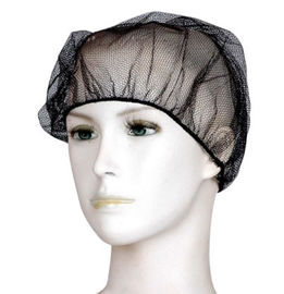 Consommables en nylon de Cleanroom de 100% Mesh Cap Hair Net Cap jetable pour le service de traiteur