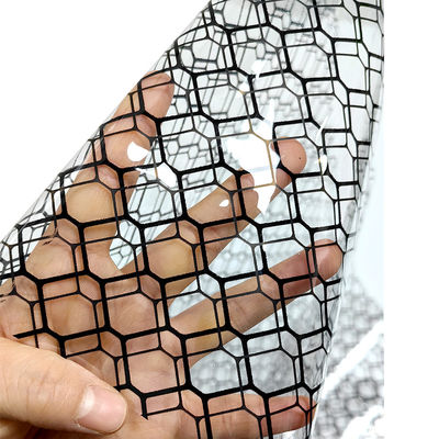 Rideau de séparation de la porte de la salle blanche à grille ESD transparente