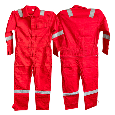 Veste de sécurité réfléchissante à haute visibilité - 100% coton